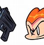 Image result for FNF Pico Gun PNG