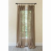 Image result for Gold Curtain Rod Semi Sheer Curtains