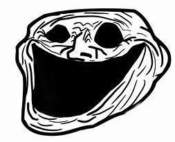 Image result for Trollface Face Transparent