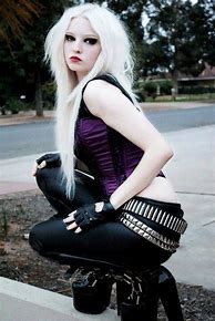 Image result for Goth Boy with Blonde Hair