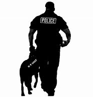 Image result for Police K9 Silhouette