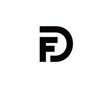 Image result for DF Letter Logo Design