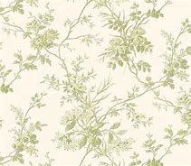 Image result for Light Blue and Green Toile Wallpaper