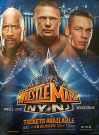 Image result for WrestleMania V Poster