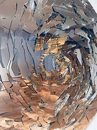 Image result for Broken Mirror Glass Art