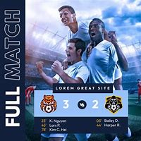 Image result for Soccer Matchday Template