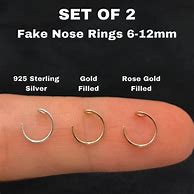 Image result for Fake Nose Ring for Kids