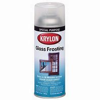 Image result for Krylon Glass Frosting Aerosol Spray Paint