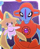 Image result for Jirachi and Deoxys