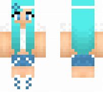 Image result for Blue Flower Girl Minecraft Skin Nova