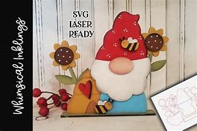 Image result for Ladybug Gnome SVG