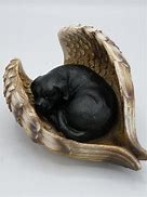 Image result for Black Lab Sleeping Angel Necklace