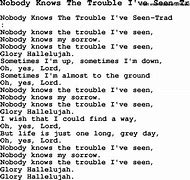 Image result for No Body Knows Lyrics