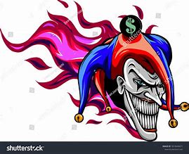 Image result for Evil Jester Drawing