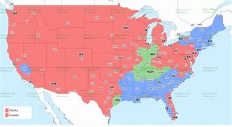 Image result for NFL Week 5 Coverage Map