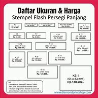 Image result for Ukuran Stempel