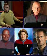 Image result for Star Trek Series Captains in Chronological Order