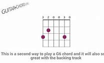 Image result for G6 Bass Chord