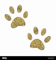 Image result for Gold Cute Paw Print