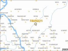 Image result for Taunggyi Map