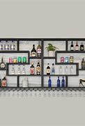 Image result for Bar with Metal Shelf