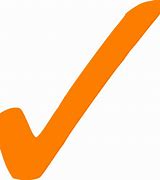 Image result for Orange Check Mark Clip Art