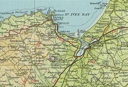 Image result for St Ives Train Line Map