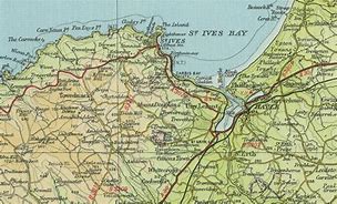 Image result for St Ives Bay Map