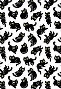 Image result for Black Cat Desktop Cute Doodle