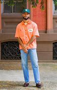 Image result for Orange Men's Loafer Outfit