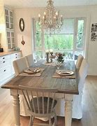 Image result for Rustic Farmhouse Dining Room Tables