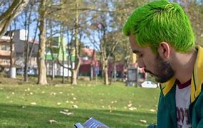 Image result for Neon Green 3D Hair