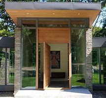 Image result for Pivoting Front Door