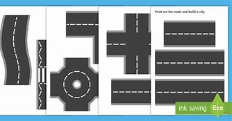 Image result for Map Template with Roads Kids