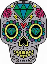 Image result for Valentine's Clip Art Sugar Skull