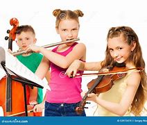 Image result for Children Playing Music Instruments