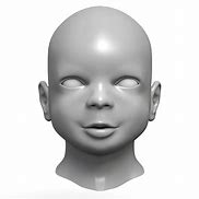 Image result for Free 3D Model of Baby Head