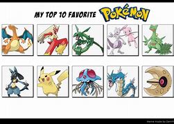 Image result for Top Ten Pokemon