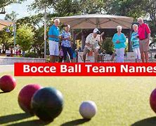 Image result for Bocce Team Names Funny