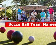 Image result for Bocce Team Names Clever