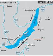 Image result for Lake Baikal Russia Map