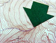 Image result for Valley Topographic Map