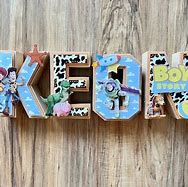 Image result for Toy Story 3D Letters