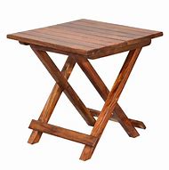 Image result for Solid Wood Table Foldable