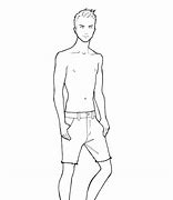 Image result for Thin Face Male Drawing