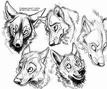 Image result for Wolf Teeth Drawing Feral