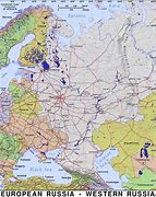 Image result for European Russia Map