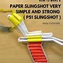 Image result for Paper Slingshot