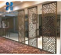 Image result for Metal Screen Room Dividers