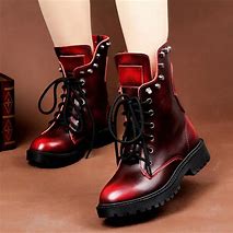 Image result for Red Boots Dormeo